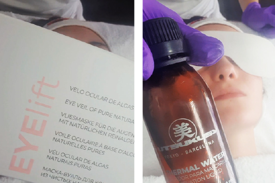 microneedling eye lift process 7